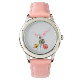 Ewatch horloge Kinder kleine bloemontwerp