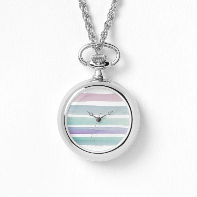 eWatch Horloge Pastelkleuren  (Voorkant)
