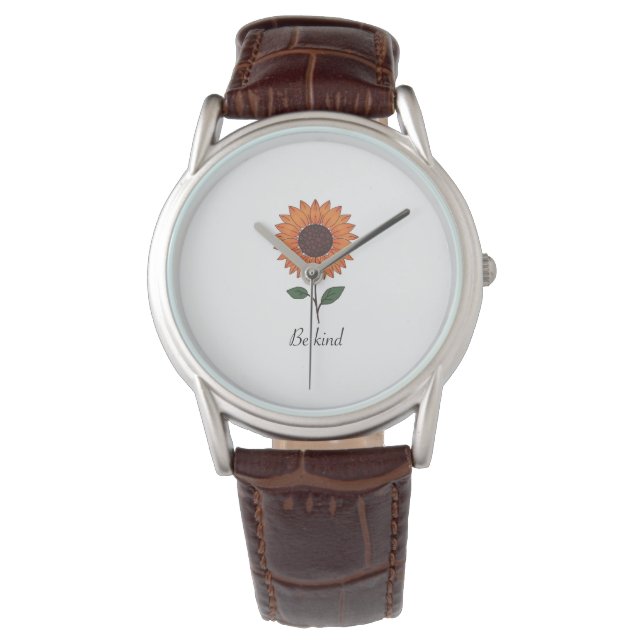 eWatch Horloge Uit de “kindness bloom “collectie (Voorkant)