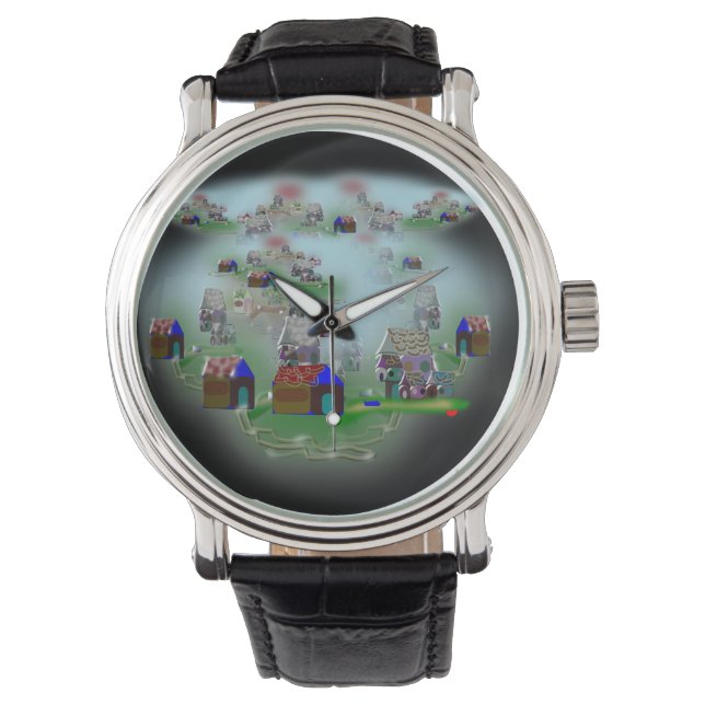 eWatch Village Horloge (Voorkant)