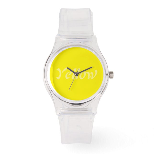 eWatch VROUWEN KLEUR DESIGN STIJL Horloge (Voorkant)