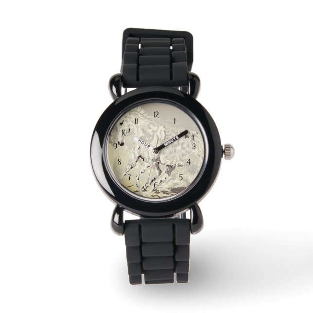 eWatch: Wild Stallion Horloge (Voorkant)