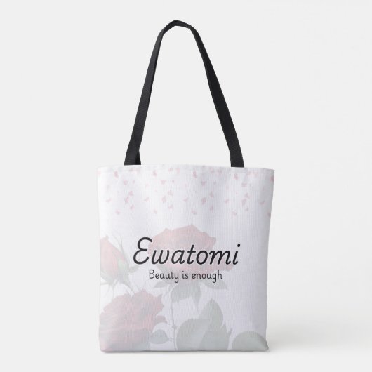 Ewatomi-Canvas tas (Achterkant)