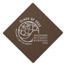 EWB-USA Afstuderen Pet Topper Klasse van 2025 Brui