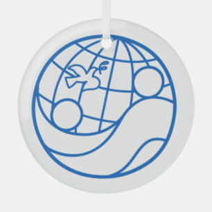 EWB-USA Glass Holiday Ornament