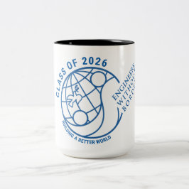 EWB-USA Klas van 2026 Shotglas Tweekleurige Koffiemok