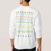 EWB-USA Mannen/ Unisex Vakantie Sweatshirt (Achterkant)