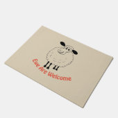 Ewe are Welcome Deurmat (Schuin)