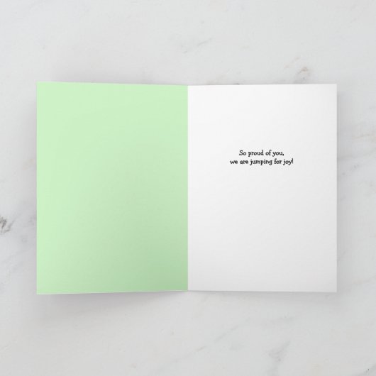 Ewe Did Great! – Kid Congratulations Kaart (Binnen)