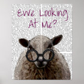 Ewe die me DeNiro Sheep bekijken Poster (Voorkant)