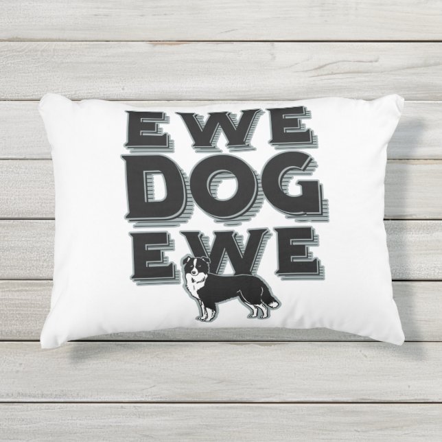 Ewe Dog Pillow Buitenkussen (Voorkant)