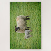 Ewe en Lamb Legpuzzel (Verticaal)
