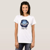 Ewe-F-O Funny UFO Pun T-shirt (Voorkant volledig)