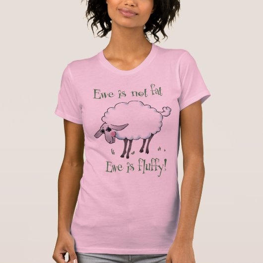 Ewe is geen Vet! T-shirt (Voorkant)