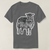 EWE mad bro Sheep lamb Pun T-shirt (Design voorkant)