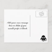 ewe-nique citaat zwart schaap uniek briefkaart (Achterkant)