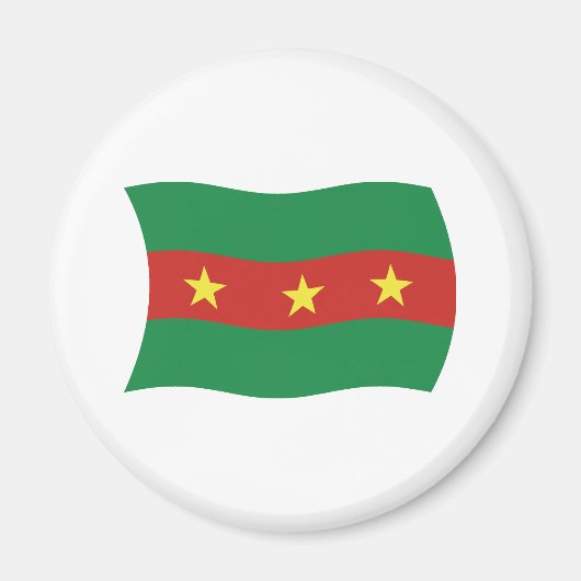 Ewe People Flag Magnet (Voorkant)