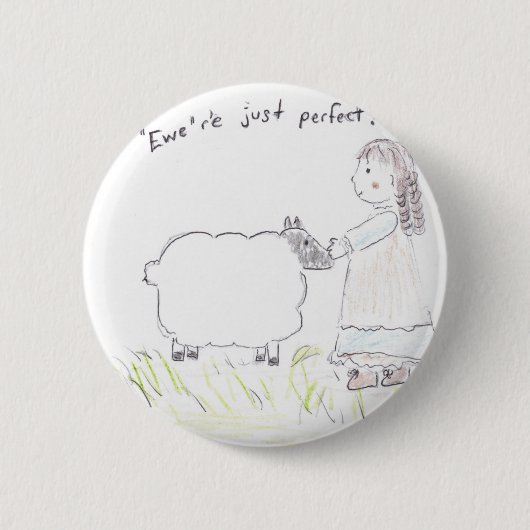Ewe_Perfect Ronde Button 5,7 Cm (Voorkant)