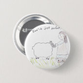 Ewe_Perfect Ronde Button 5,7 Cm (Voorkant /achterkant)