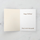 Ewe Rock! Sheep Birthday-kaart Kaart (Binnen)