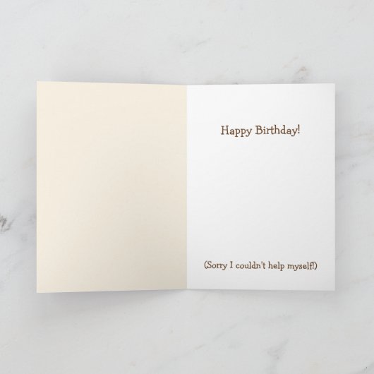 Ewe Rock! Sheep Birthday-kaart Kaart (Binnen)