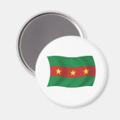 Ewe Volk Vlag Magneet (Voorkant / Achterkant)