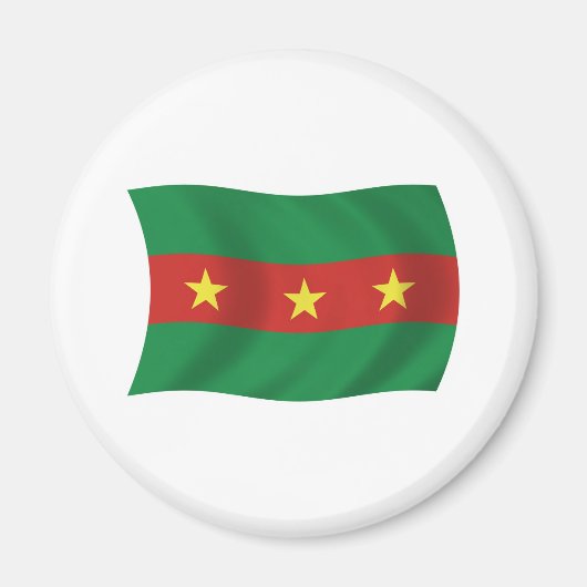 Ewe Volk Vlag Magneet (Voorkant)