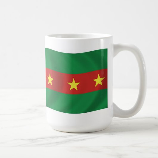 Ewe Volk Vlag Mokkel Koffiemok (Rechts)