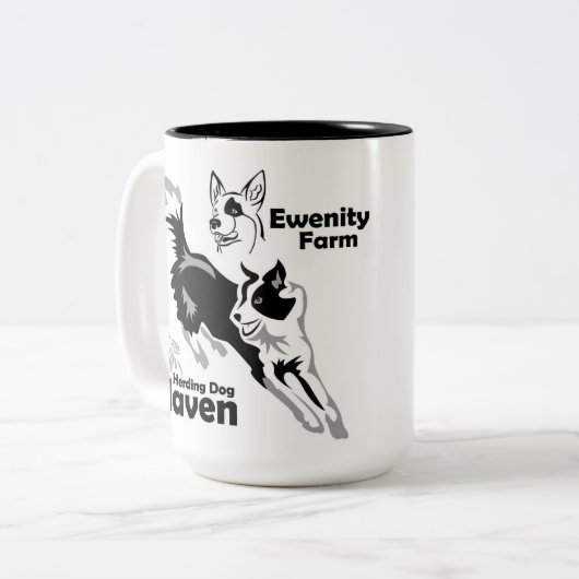 Ewenity Boerderij Coffee Mok (Voorkant links)