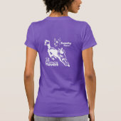 Ewenity Boerderij Dames T-Shirt (Achterkant)