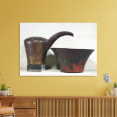 Ewer en bassin (koper) canvas afdruk (Insitu (Woonkamer))