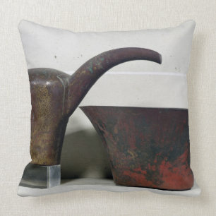 Ewer en bekken (koper) kussen