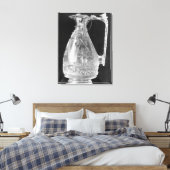 Ewer met vogels van de schatkist van canvas afdruk (Insitu (Slaapkamer))