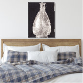 Ewer met vogels van de schatkist van canvas afdruk (Insitu (Slaapkamer))