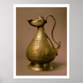 Ewer uit Nakhtchivan, Persia, 1190 (586 Hijra) (e Poster (Voorkant)