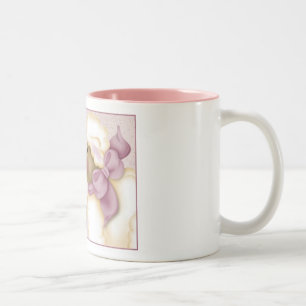 Ewe's Fluffy Coffee-Mok Tweekleurige Koffiemok
