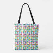 Ewes in Hues Canvas tas (Achterkant)