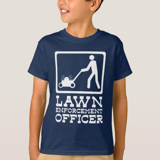 EWETENSCHAPPELIJK pictogram van de LAWN T-shirt (Voorkant)