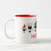 Ewetide Groeten Kiwi stijl Tweekleurige Koffiemok (Links)