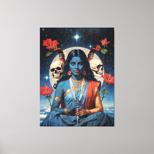 Ewige Kali Canvas Afdruk (Voorkant)