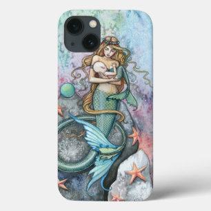 Ewige Liefde Moeder Baby Zeemeermin Fantasy Kunst Case-Mate iPhone Case