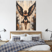Ewige Nachtengel Canvas Afdruk (Insitu (Slaapkamer))