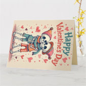 Ewige Omhelzing Valentijnskaart Kaart (Gele Bloem)