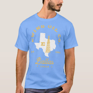 Ewing Oil Co Dallas Texas EST 1930 T-shirt