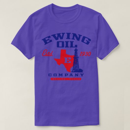 Ewing Oil Company T-shirt (Design voorkant)