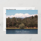 Ewing Reservoir in de lente... Briefkaart (Voorkant / Achterkant)