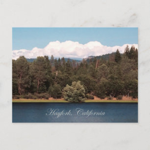 Ewing Reservoir in de lente... Briefkaart