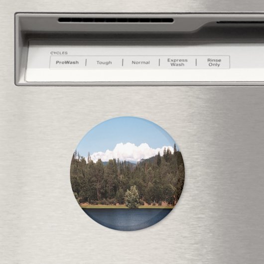 Ewing Reservoir in het voorjaar....... Magneet (Insitu (Vaatwasser))