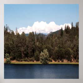 Ewing Reservoir in het voorjaar...... Poster