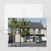 Ewings Bar, Haymarket, Carlow town, Ierland Briefkaart (Voorkant / Achterkant)